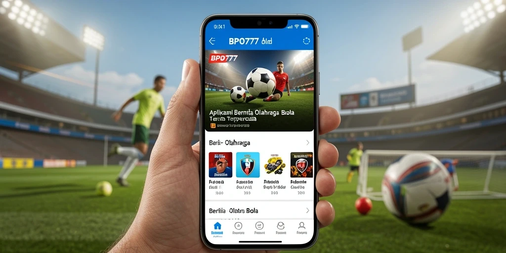 Tampilan antarmuka BPO777 yang informatif dan mudah digunakan.