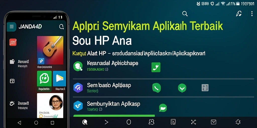 Antarmuka aplikasi JANDA4D yang sederhana dan mudah digunakan.