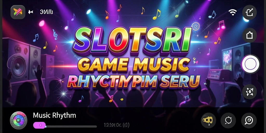 Antarmuka menarik dan berwarna-warni dari SLOTSRI.