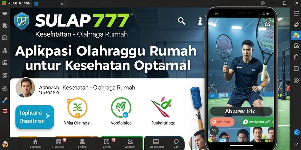 Antarmuka sederhana SULAP777 yang memudahkan penggunaan untuk olahraga rumah.