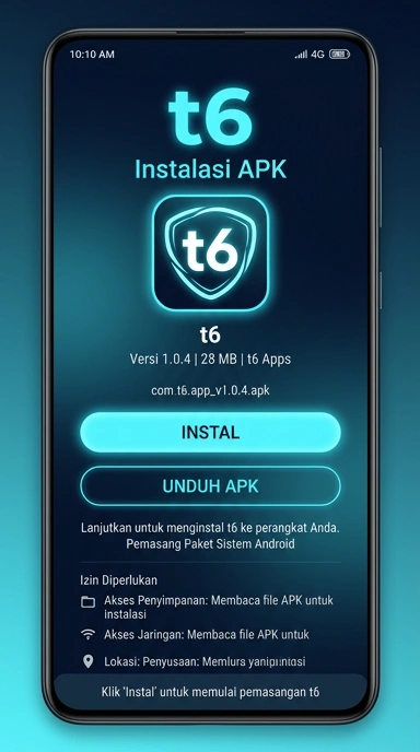 T6: Panduan Lengkap Unduh dan Instal di Android