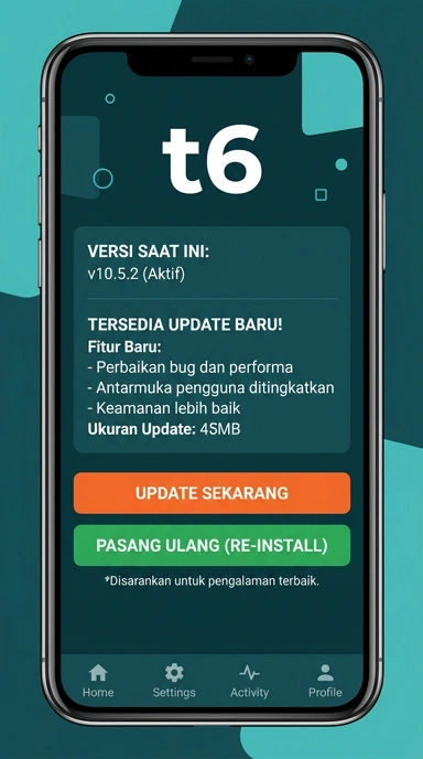 Riwayat Versi t6 untuk Pengguna Android Indonesia